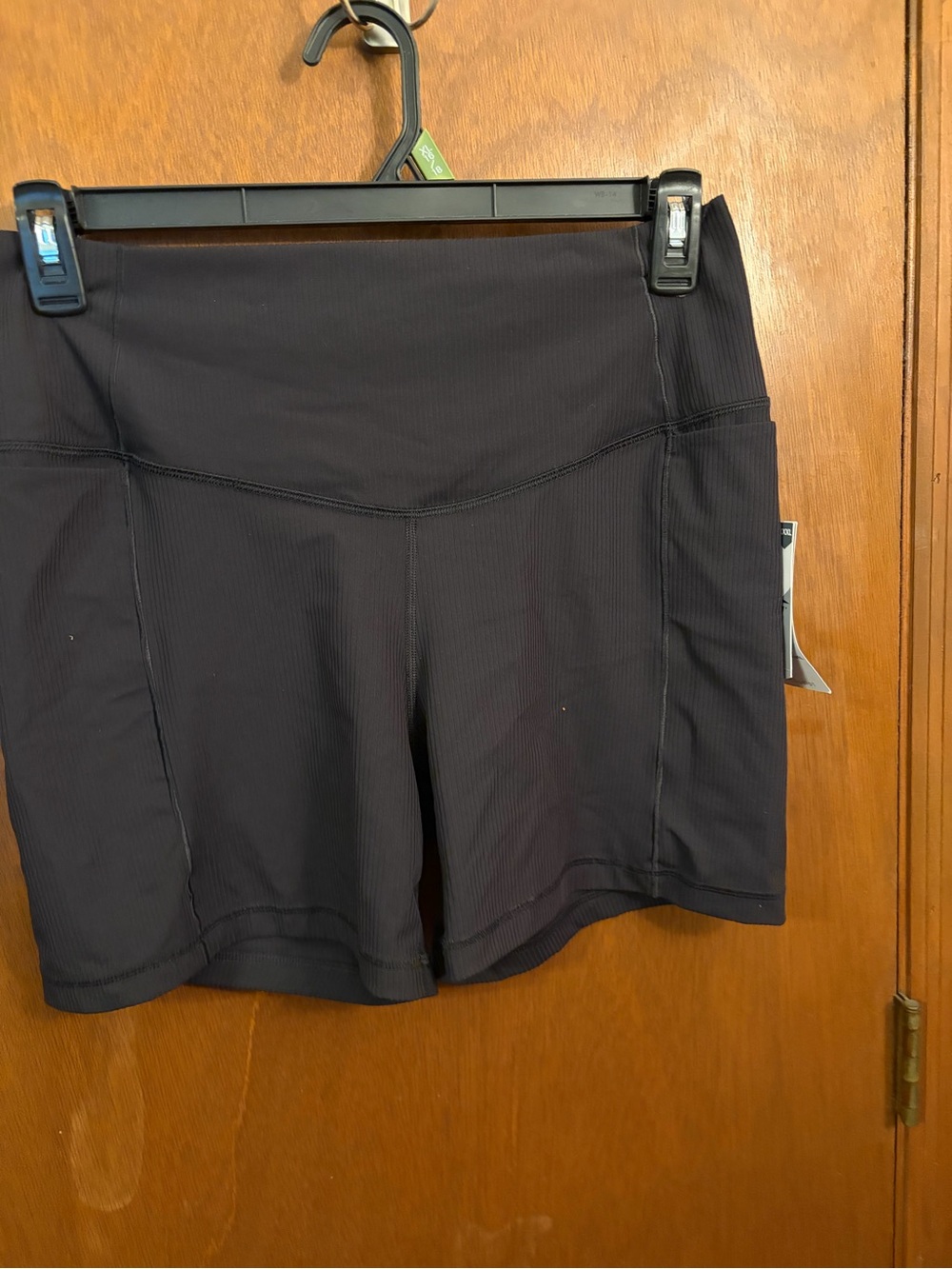 Avia Black Women’s High-Waist Bike Shorts